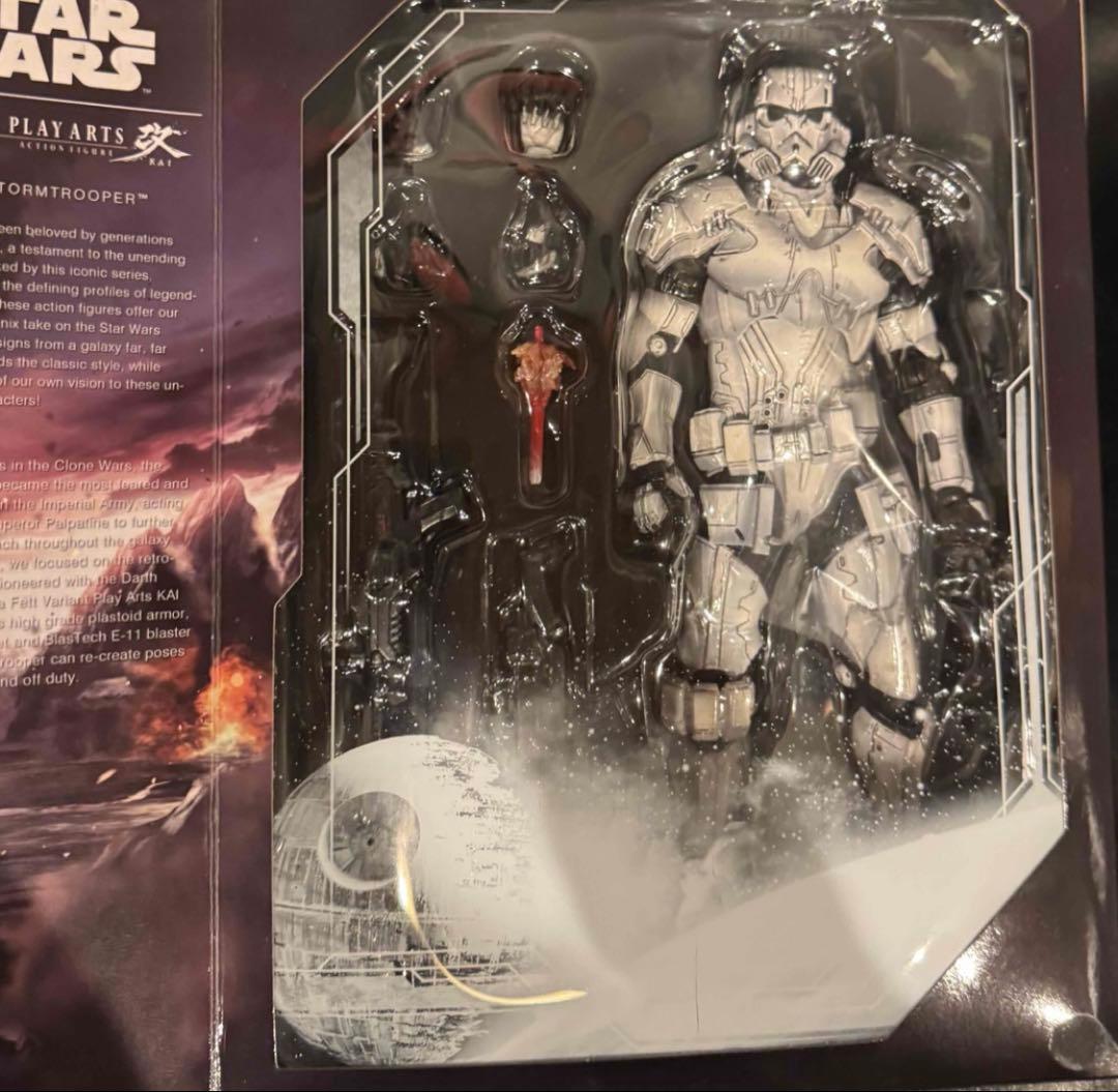 スターウォーズプレイアーツ改ダースベイダーダースモールボバフェットストームトルー