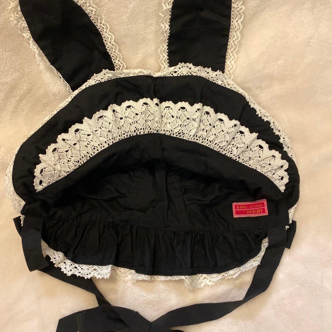 ベイビーザスターズシャインブライト　ウサ耳ボンネット