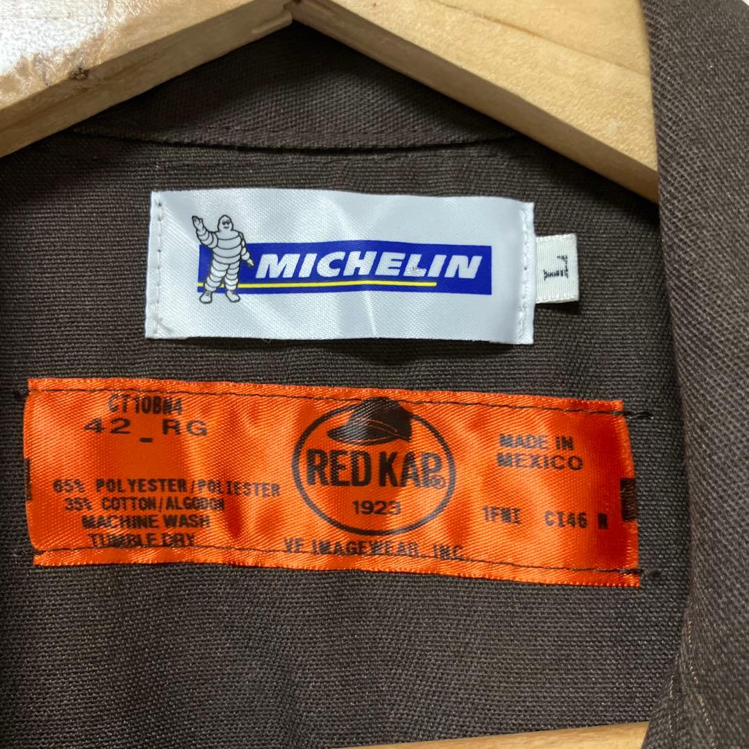 RED KAP レッドキャップ　つなぎ　ミシュランマン　ミシュラン　春