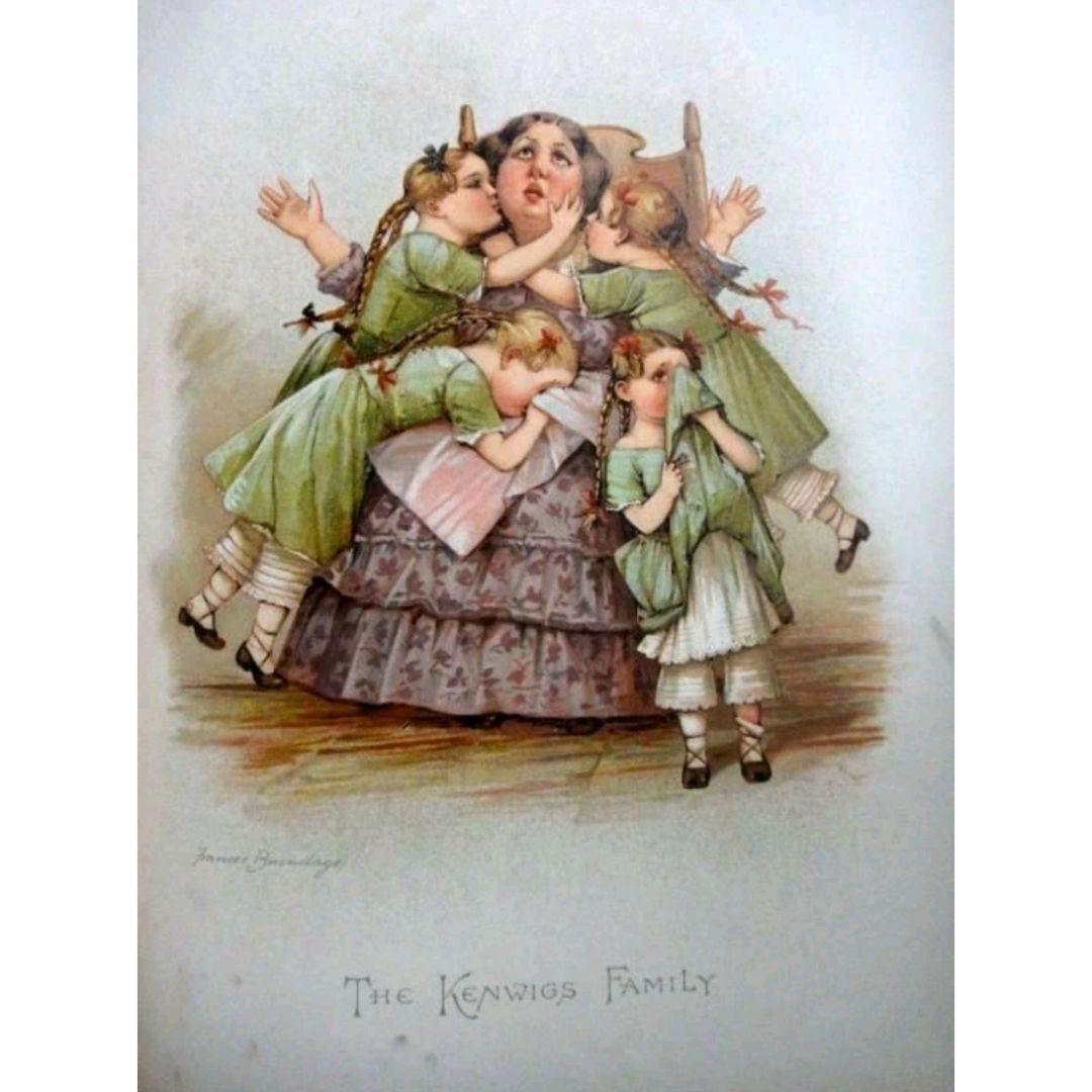 chapeau 超稀少1890アンティーク絵本 ヴィクトリアン 児童書