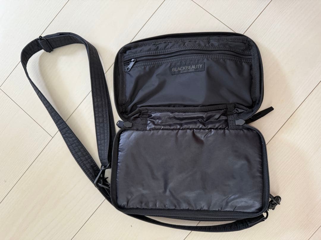 ヘッドポーター　ブラックビューティー　サコッシュ　ショルダーバッグ