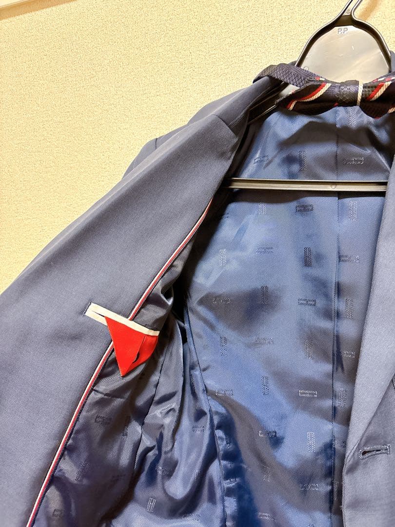 卒園式、入学式に☆ トミーヒルフィガー セットアップ 128サイズ ネイビー