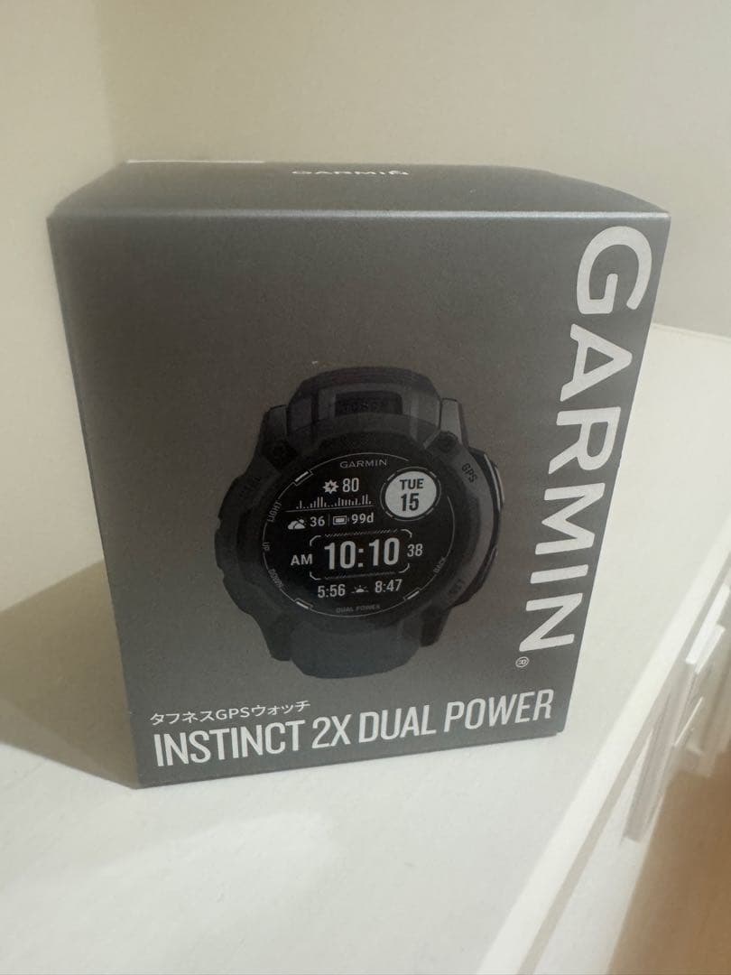 GARMIN INSTINCT 2X DUAL POWER ブラック