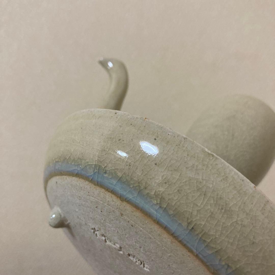 遠州七窯　奈良赤虜焼　香柏窯　尾西樂斎　楽斉　酒器　徳利