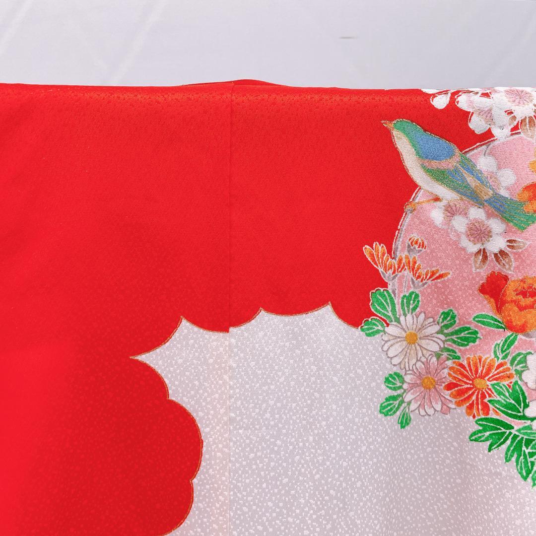 ★4048★ 子供着物 七五三 女の子 四つ身 単品