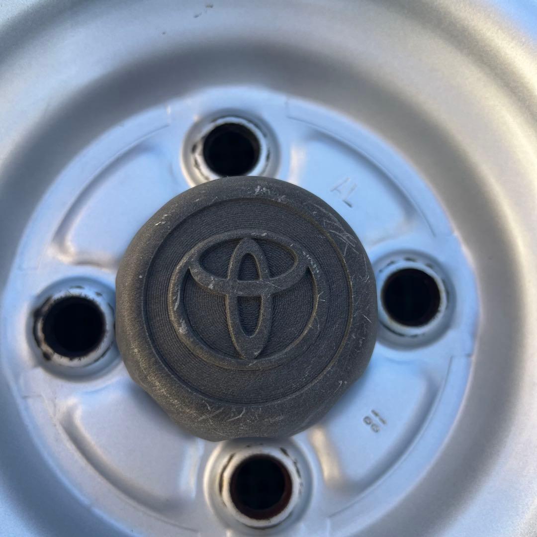 シ*イ様 トヨタ純正 プロボックス 14インチスチールホイール シルバー色 4本