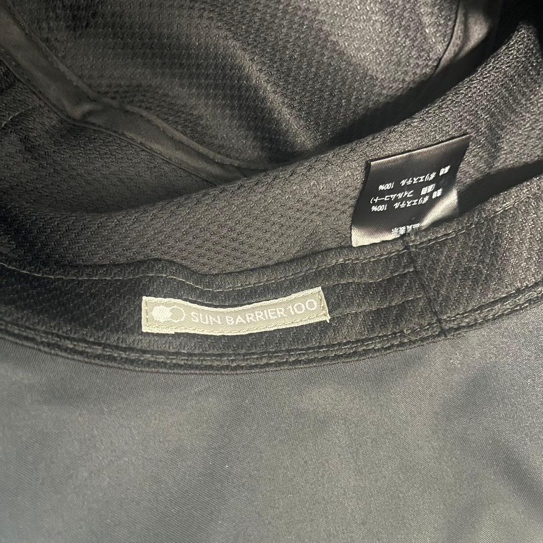 サンバリア　バケットハット　ブラック