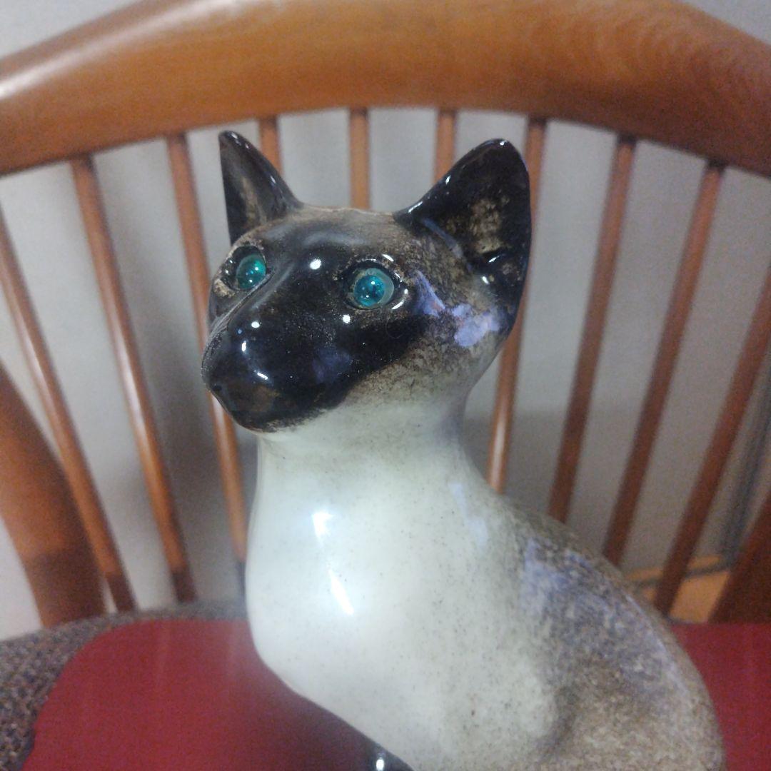 ウィンスタンレイキャット（ケンジントンキャット）サイズ４のシャム、ビンテージ作品
