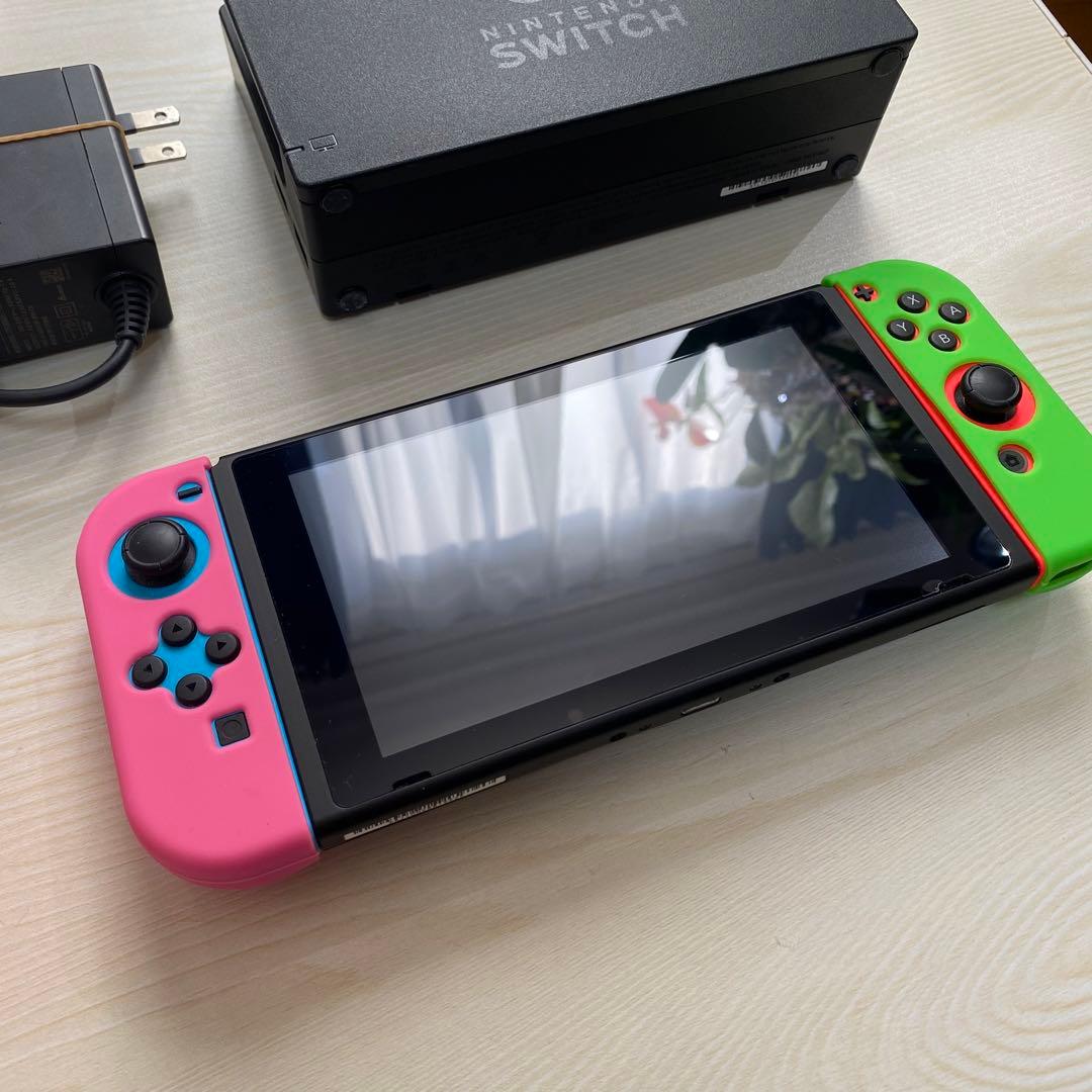 Nintendo Switch 本体 青/赤 Joy-Con付き　美品