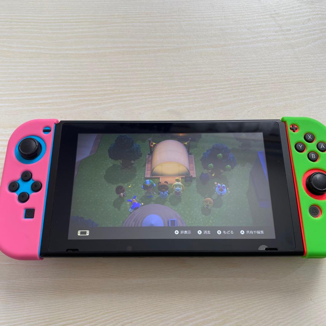 Nintendo Switch 本体 青/赤 Joy-Con付き　美品