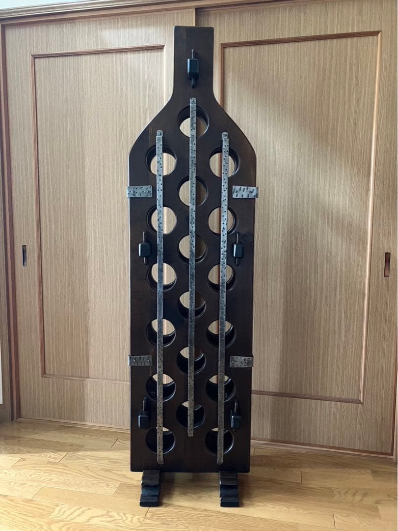 高級家具バロッサバレンティ　ワインボトルラック