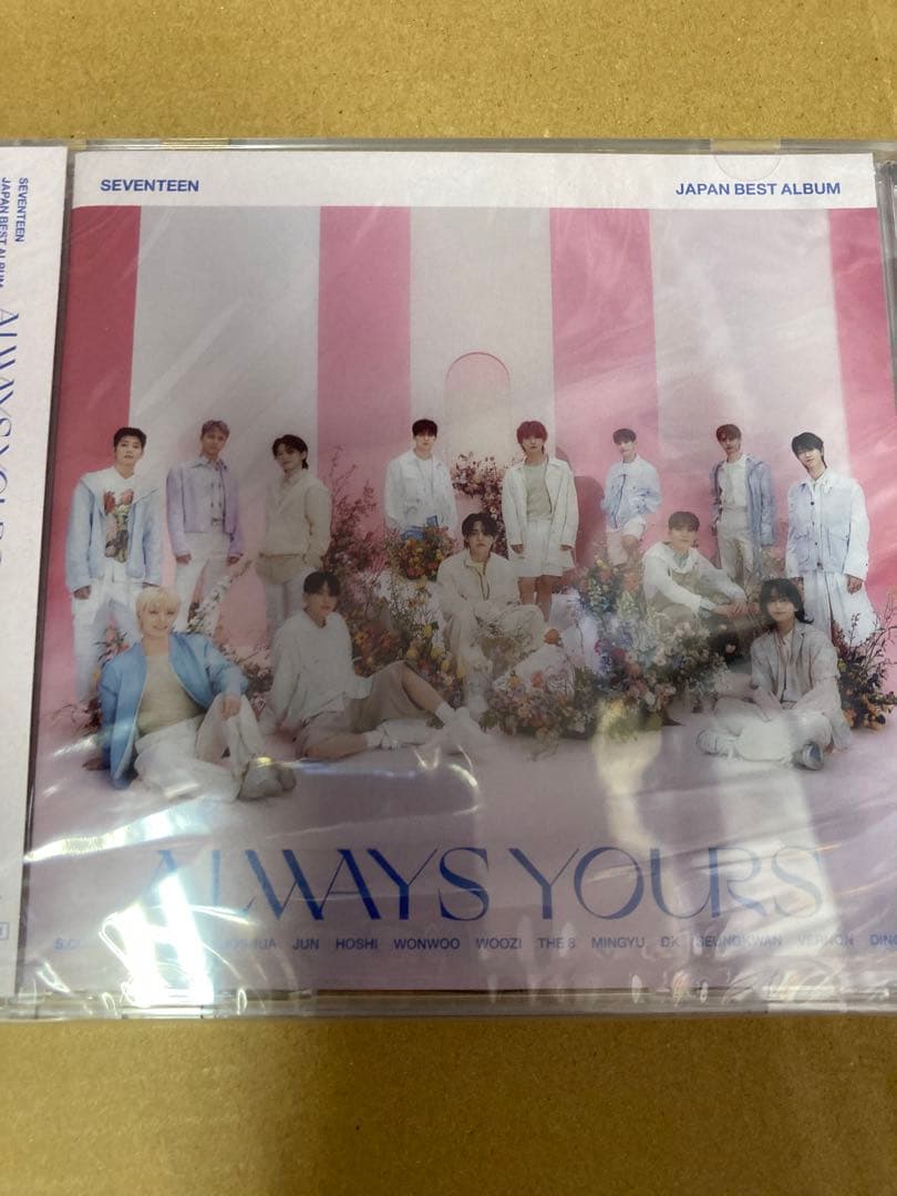 SEVENTEENALWAYSYOURS初回ABCDフラッシュ盤計5枚セット新品