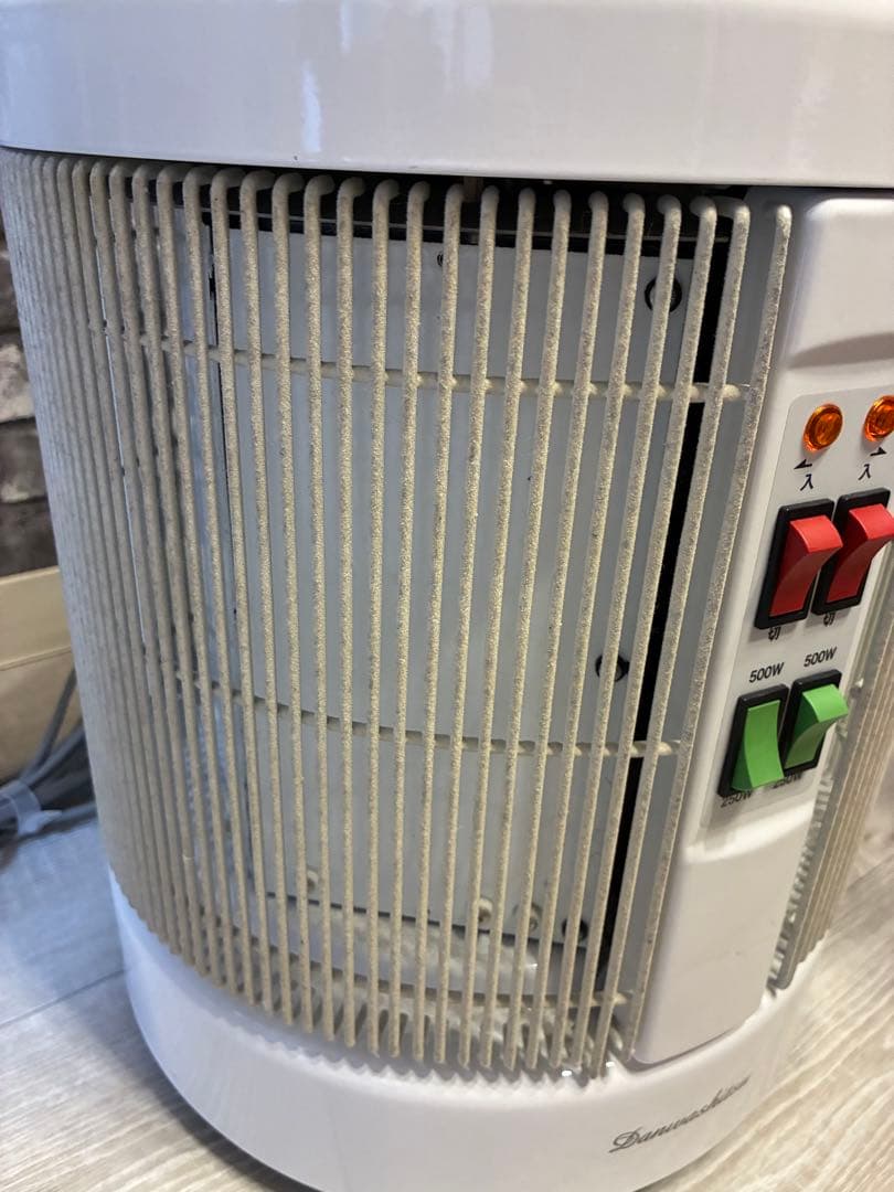 夢暖望　アールシーエス(RCS) 暖話室1000型 (ホワイト) 電気ヒーター