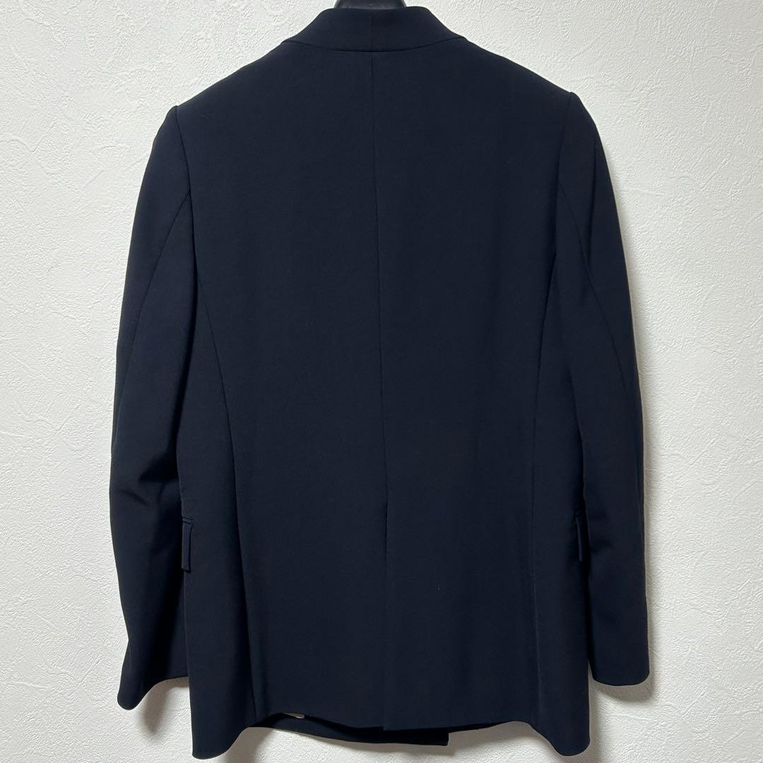 ジャーナルスタンダードレサージュ 紺ブレ 金ボタン ノーカラー ブレザー
