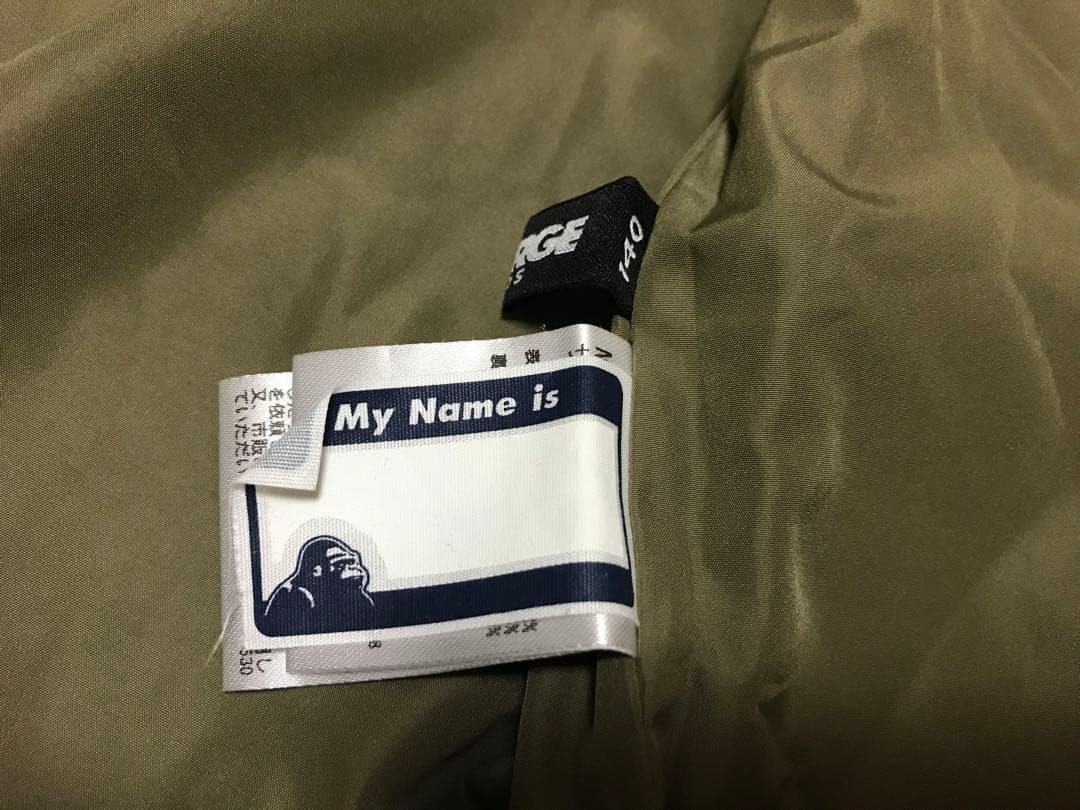 XLARGE KIDS 3WAY JACKET フード・ライナー取り外し可