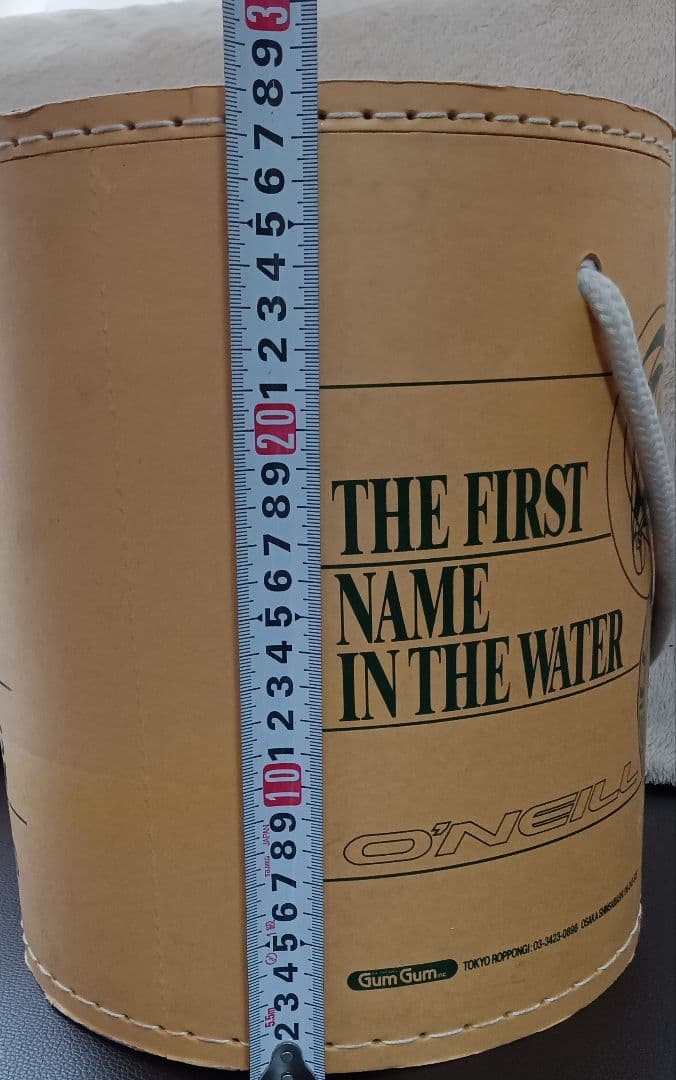 【昭和レトロ】O'NEILL ペーパーバケツ ヴィンテージ 約80サイズ