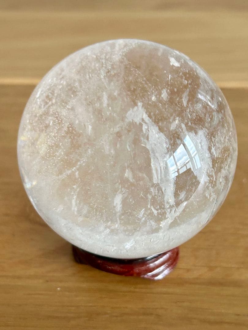 水晶　丸玉　スフィア✨　59.6㎜