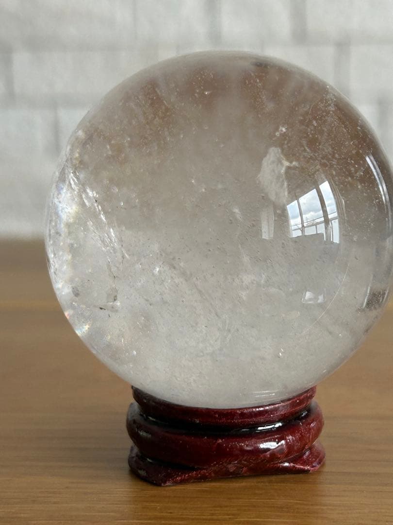水晶　丸玉　スフィア✨　59.6㎜