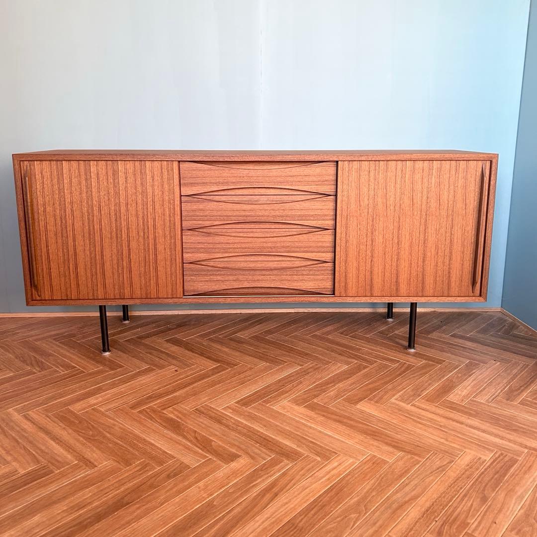 じ*☆様 チーク サイドボード チェスト 北欧 ミッドセンチュリー ビンテージ