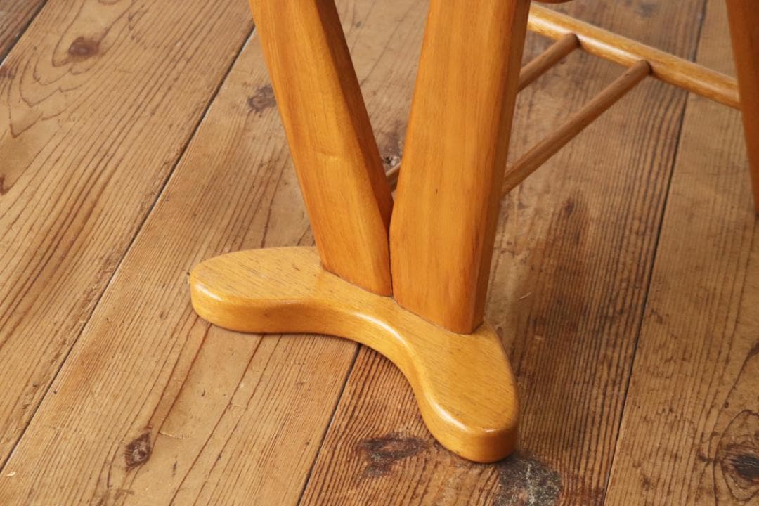ヴィンテージ ダイニングチェア 椅子 低座 オーク材 ナチュラル