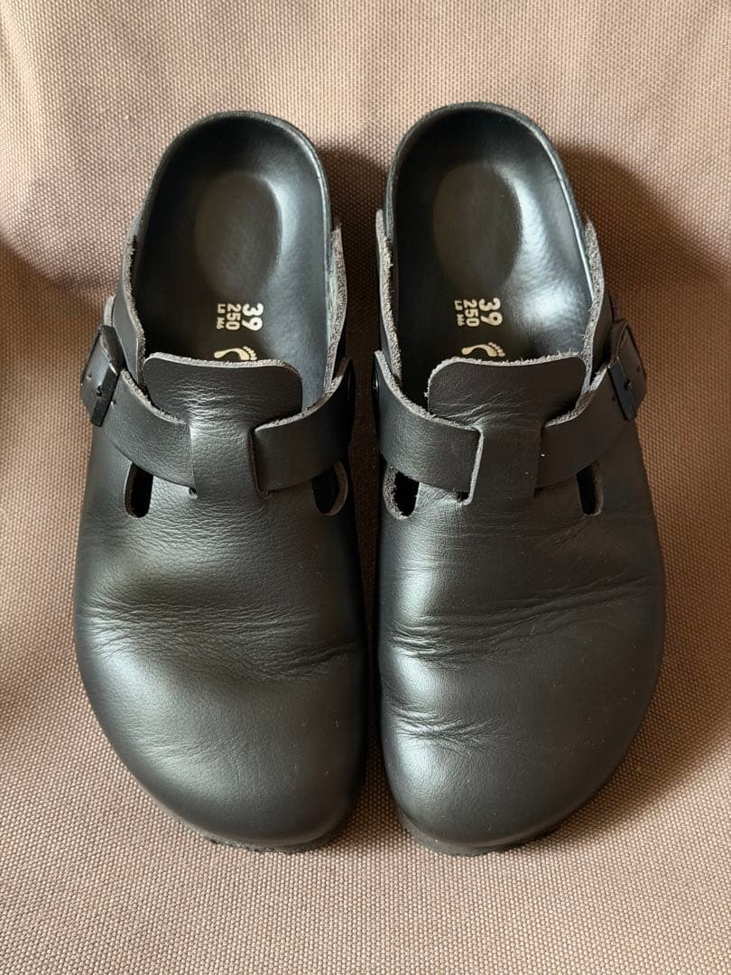 BOSTON EXQUISITE レザーサンダル　 BIRKENSTOCK