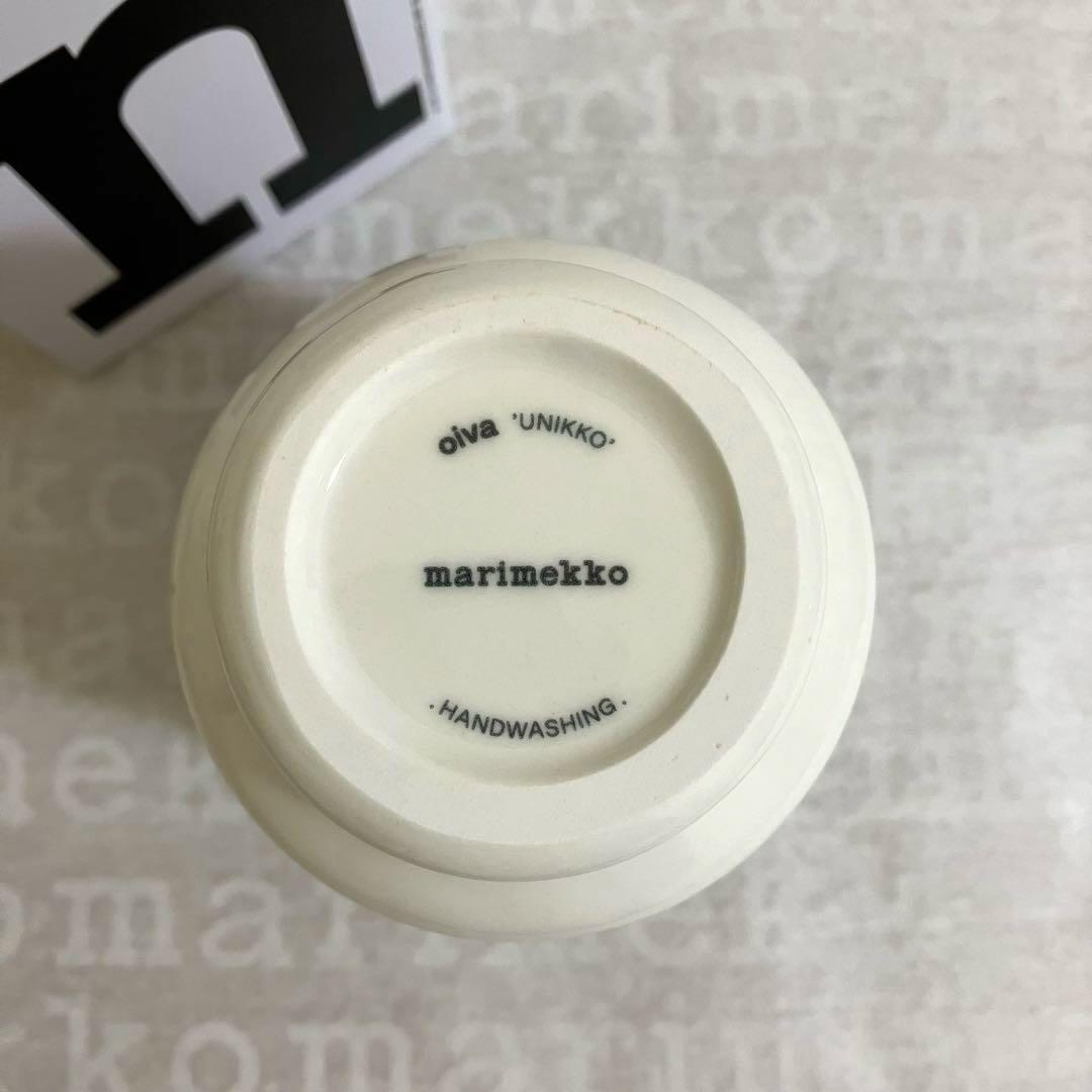 訳あり品①マリメッコ　ウニッコ　フラワーベース　新品