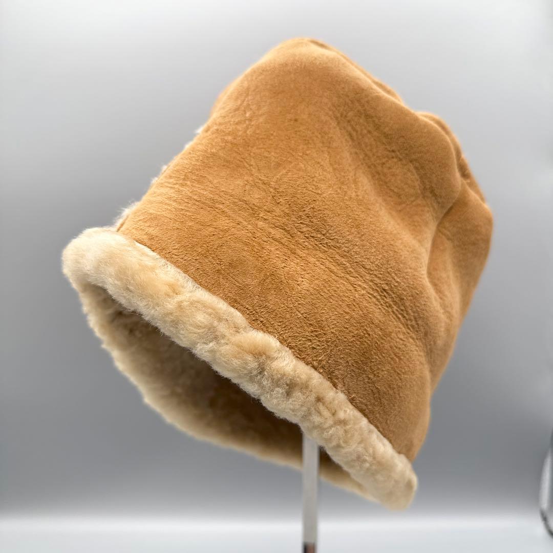 希少 70's 80's Eddie Bauer ムートンハット ピラミッドタグ