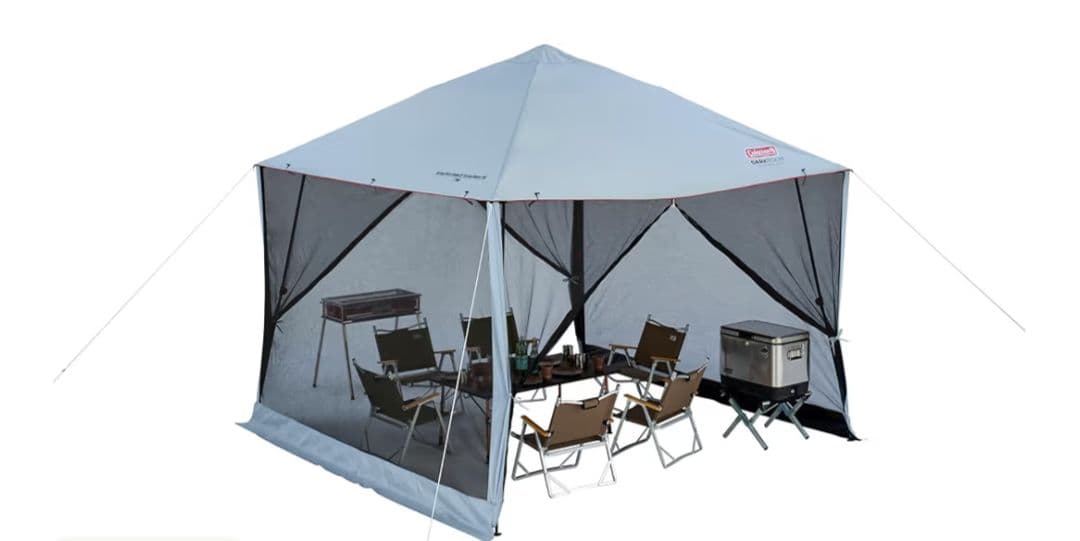 新品★Coleman インスタントバイザーシェードIIIスクリーンハウスL DR