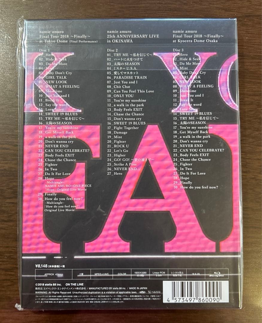 ★お値下げ★安室奈美恵 初回盤FinalTour2018 Blu-ray 3枚組