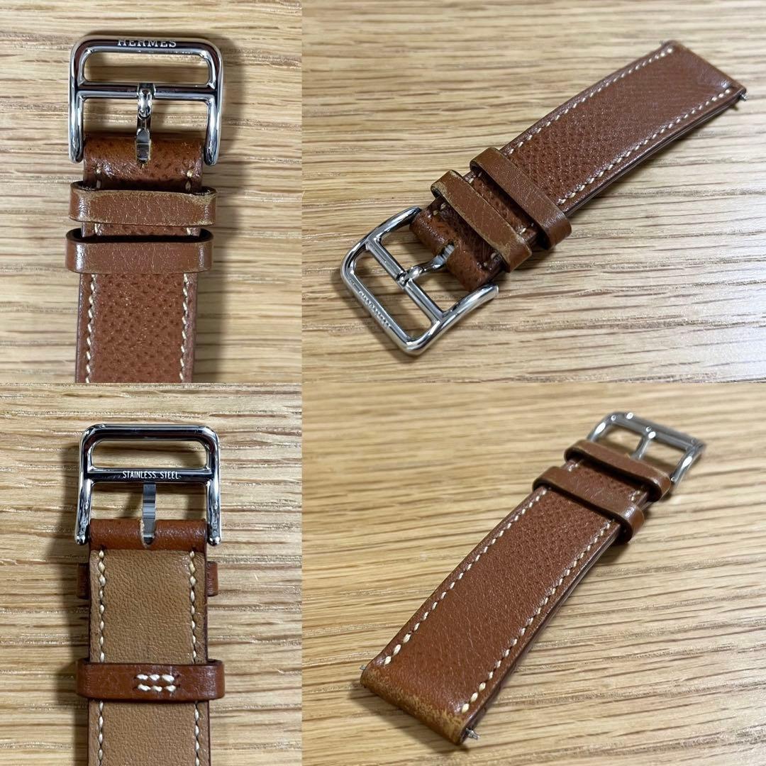 レザーベルトHERMES エルメス 時計 ケープコッド 腕時計 ベルト レザー