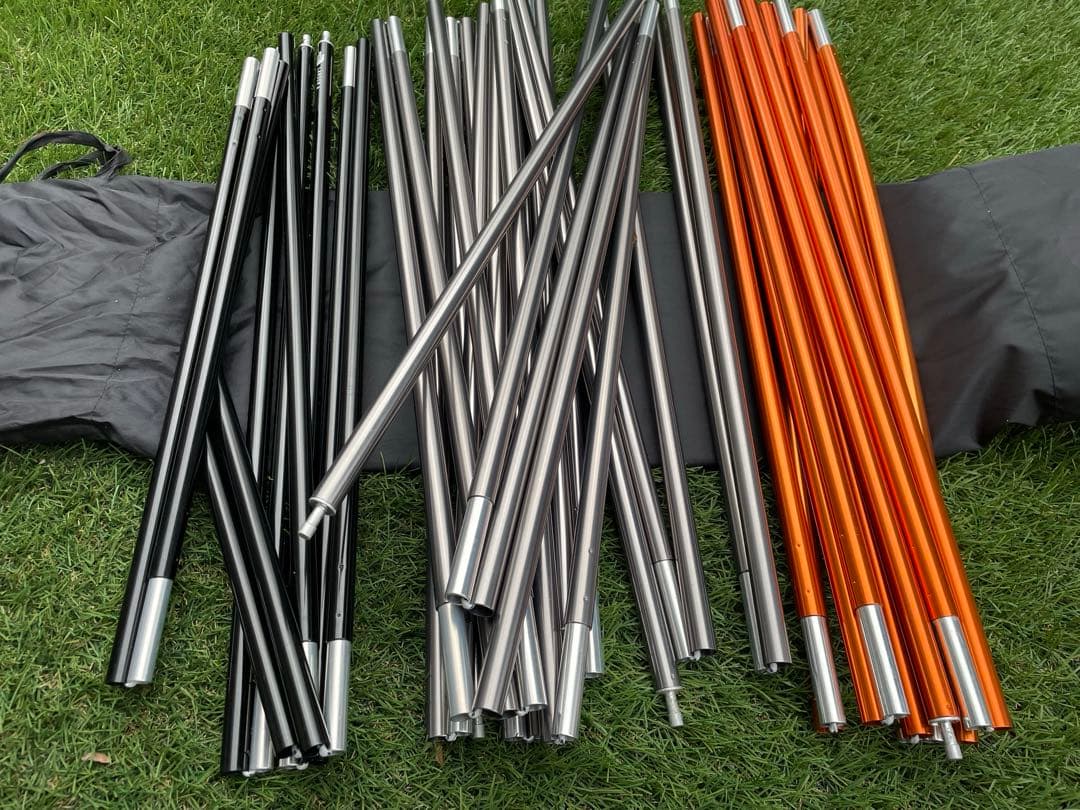 Lander6 The North face ポール・グランドシート付き