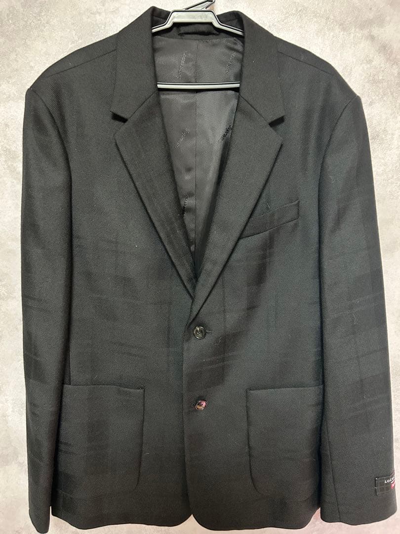 スーツ 22SS Supreme Tartan Wool Suit Black S 30