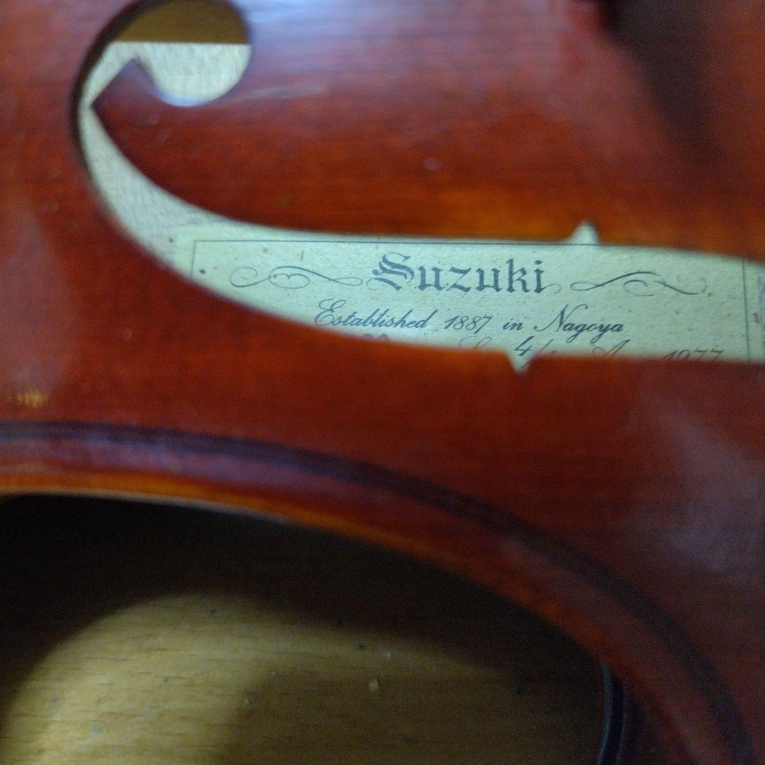 ♥大特価♥スズキバイオリン4/4　NO．280♥弓、ケース、松脂付き