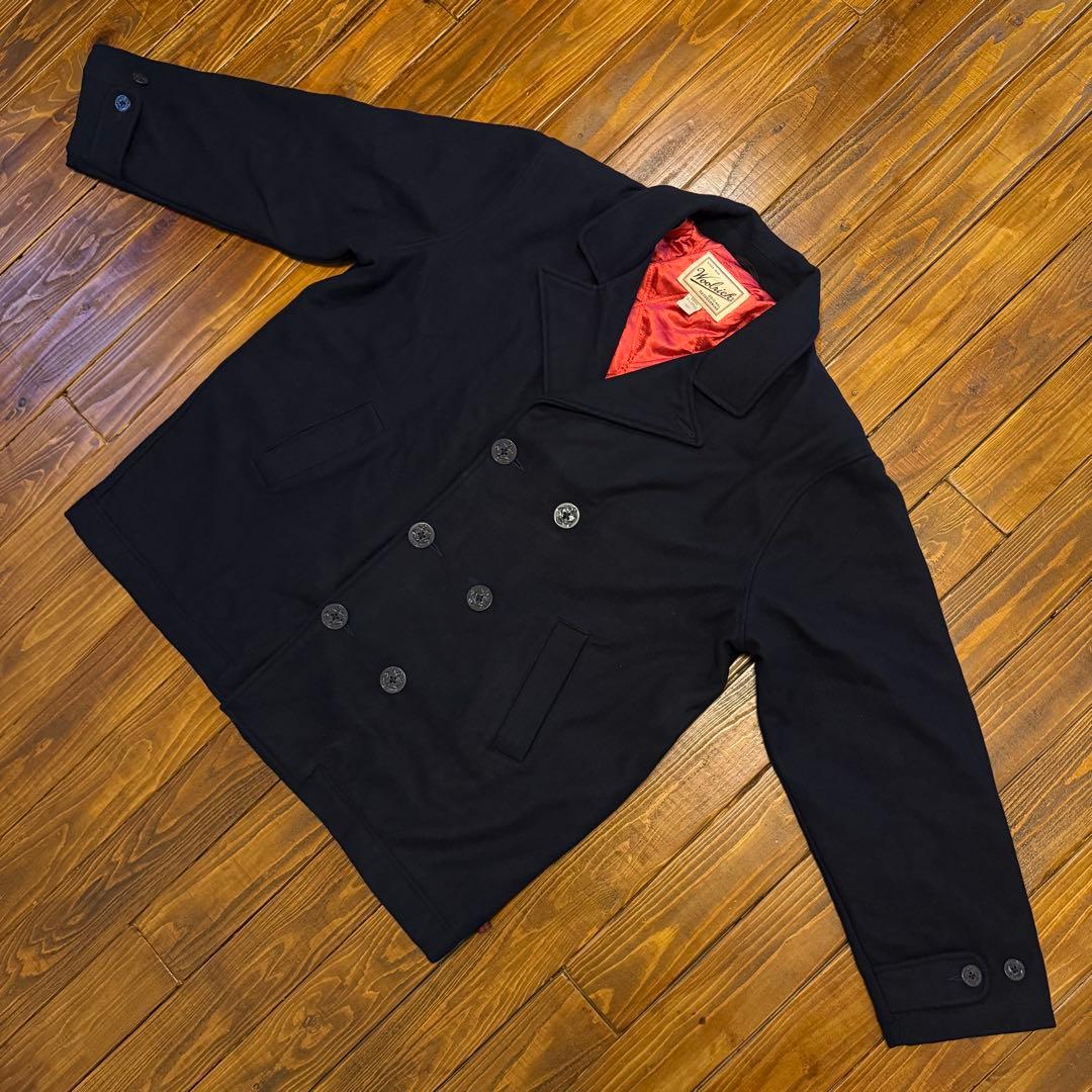 【Woolrich ウールリッチ】ピーコート　ネイビー　XL オーバーサイズ
