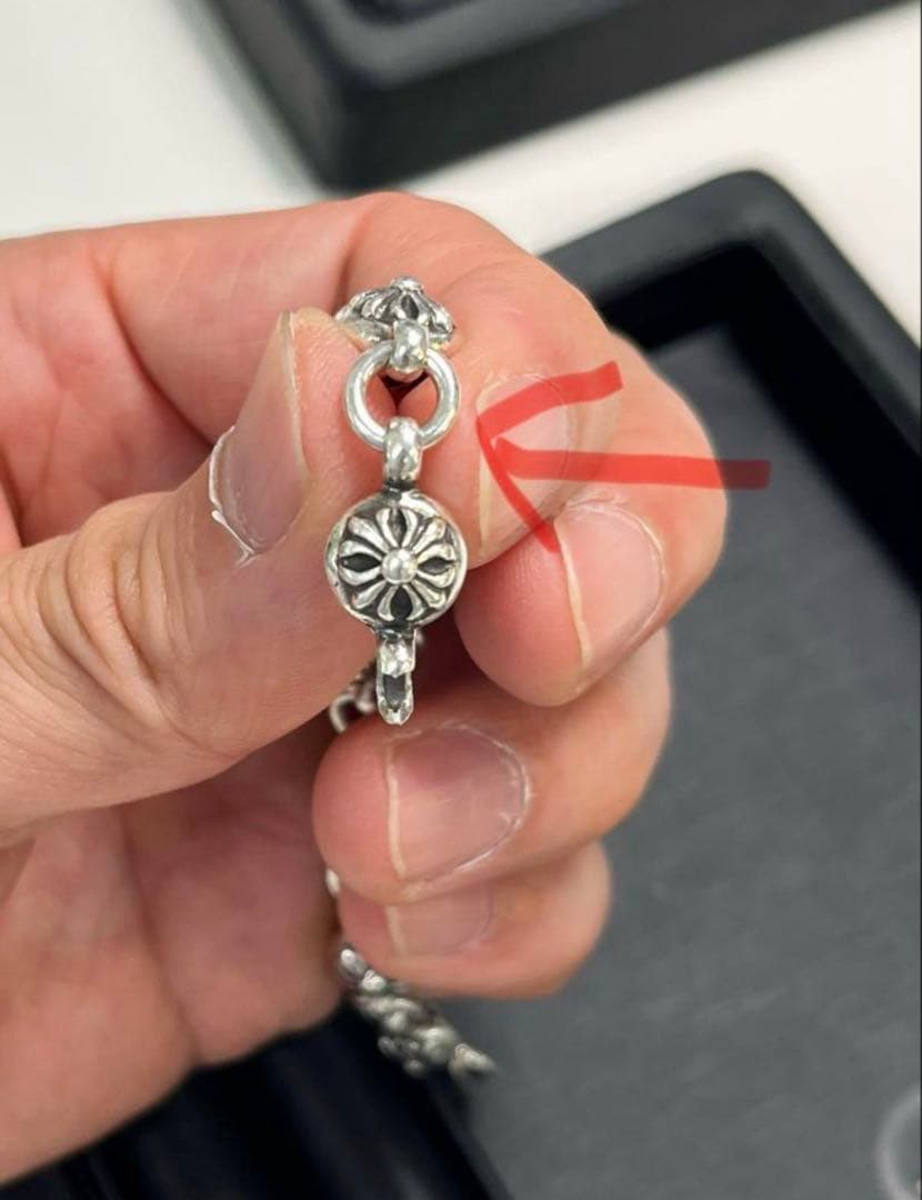 美品　クロムハーツ クロスボールチャーム