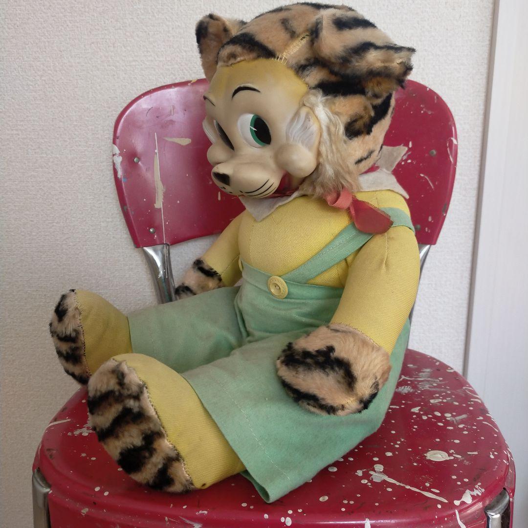 vintage/GUND社/トラのラバーフェイスドール/ぬいぐるみ/レトロ