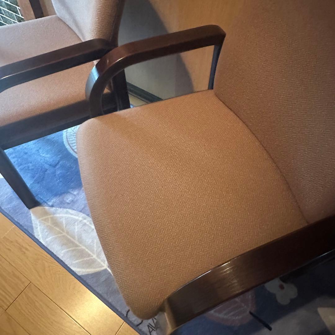 okamura / オカムラ ダイニングチェア 食卓椅子 2脚セット