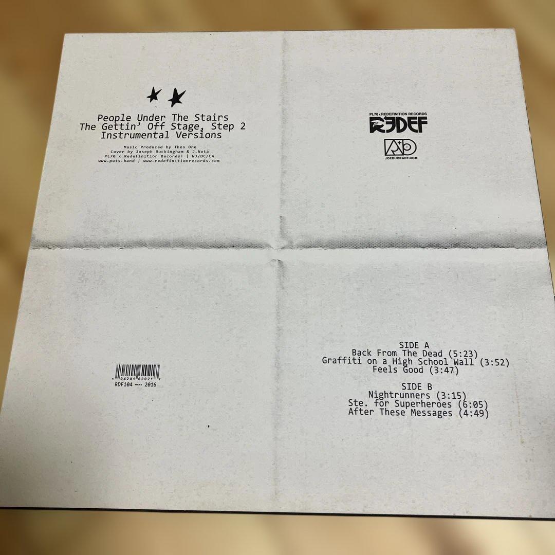 People Under The Stairs The Gettin インスト