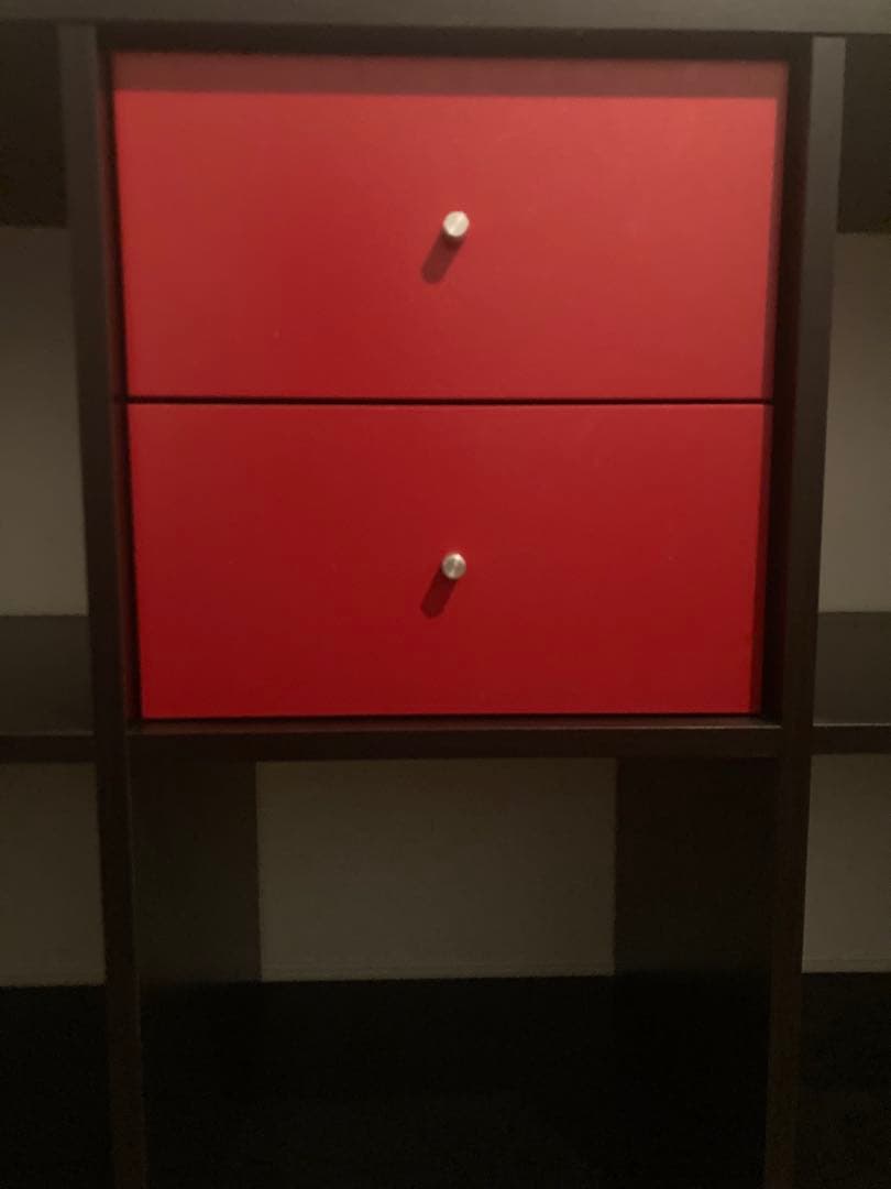 IKEA Expedit (現Kallax カラックス) ダークブラウン 送料込