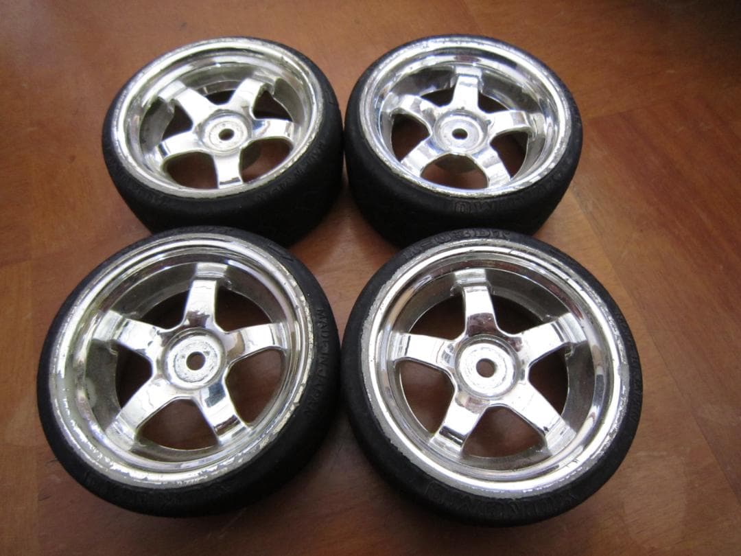 1/10 タイヤホイール付き D1 川畑号 S15 シルビアボディセット 送料込