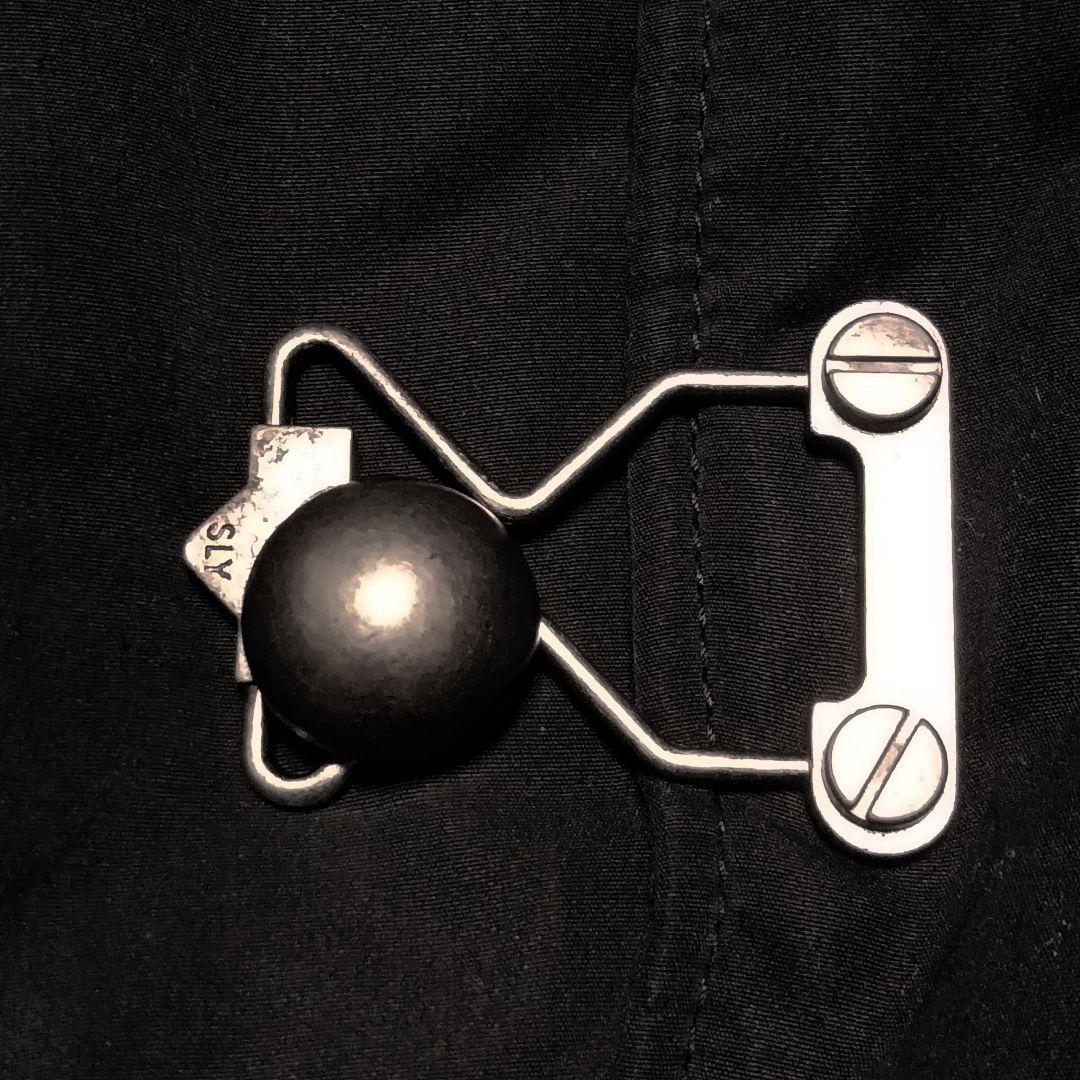 sly ファー付きブラックモッズコート　y2k 平成ギャル　グランジ