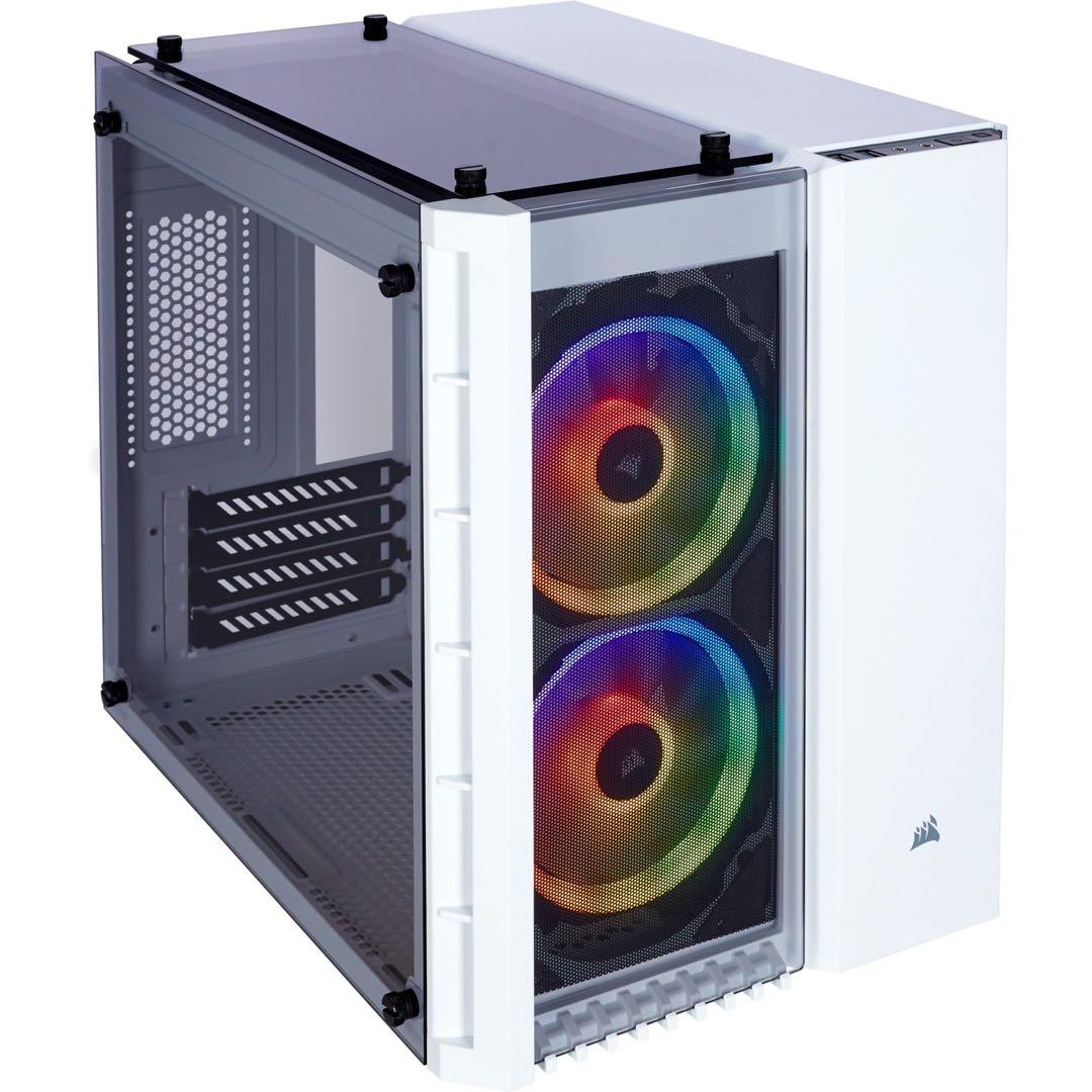 値下げしました！Corsair ミドルタワーPCケース ATX RGBファン付属