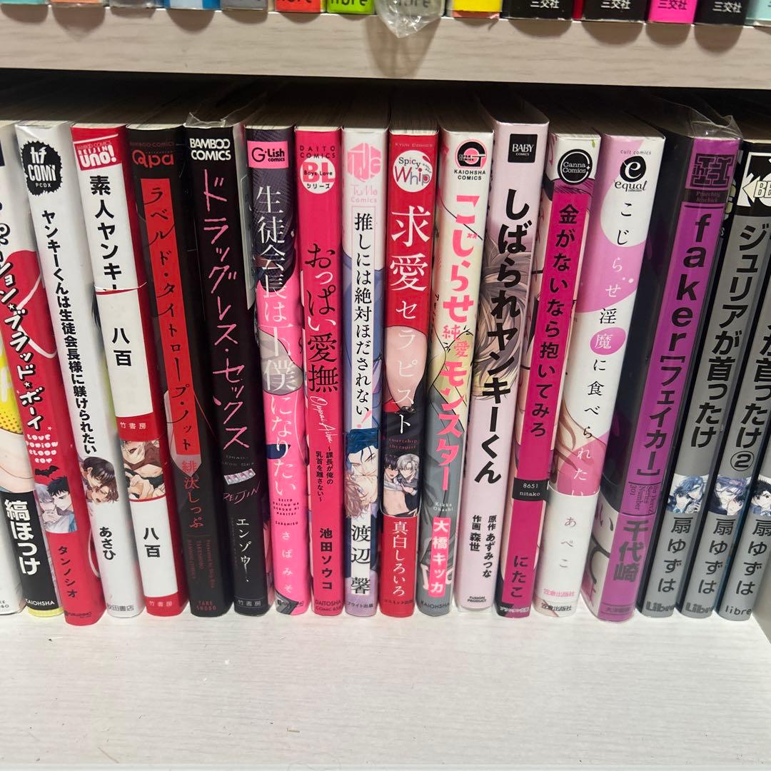 BLコミック100冊まとめ売り