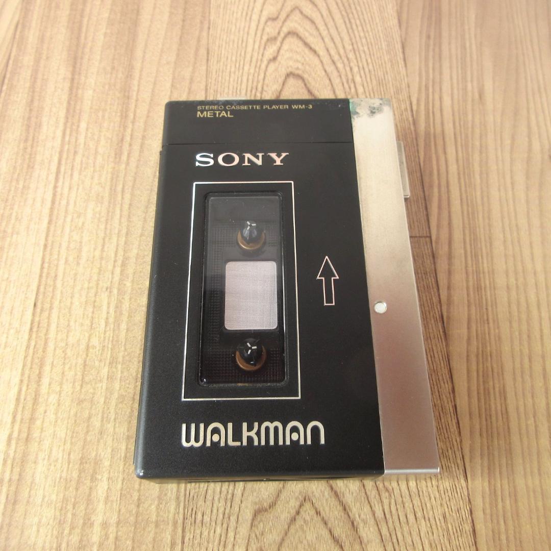 SONY WALKMAN WM-3 カセットプレーヤー　(ジャンク品)