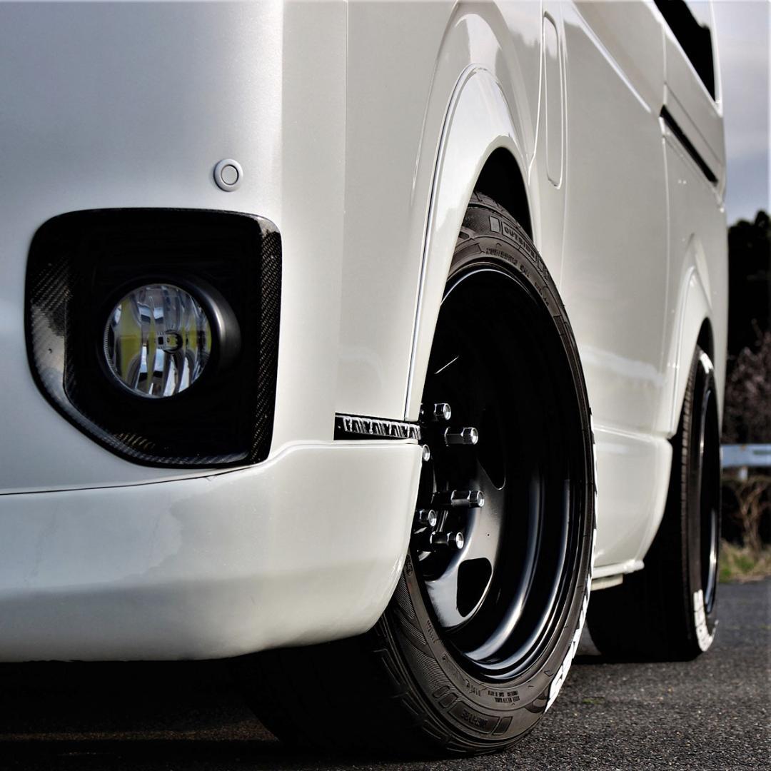 ハイエース オーバーフェンダー ダウンルック ABS製 200系 1台分 070