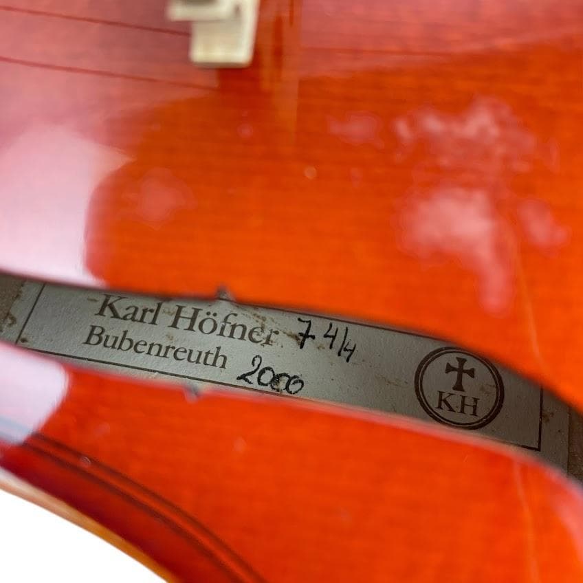 極美品●カールヘフナー● バイオリン ＃7 4/4 2000年 ドイツ製