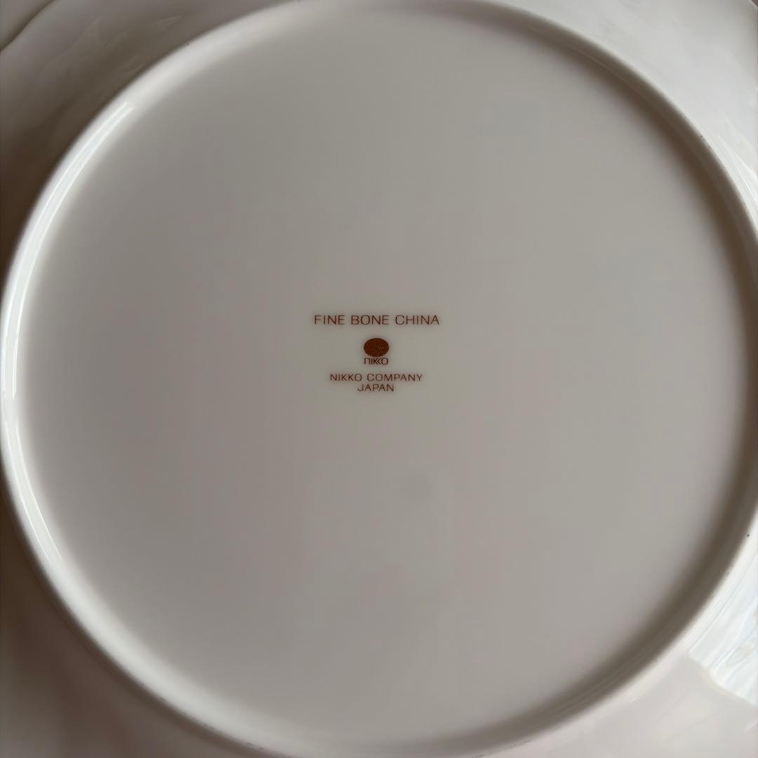 NIKKO ニッコー 白地花柄ビンテージ チャイナウェア44点セット