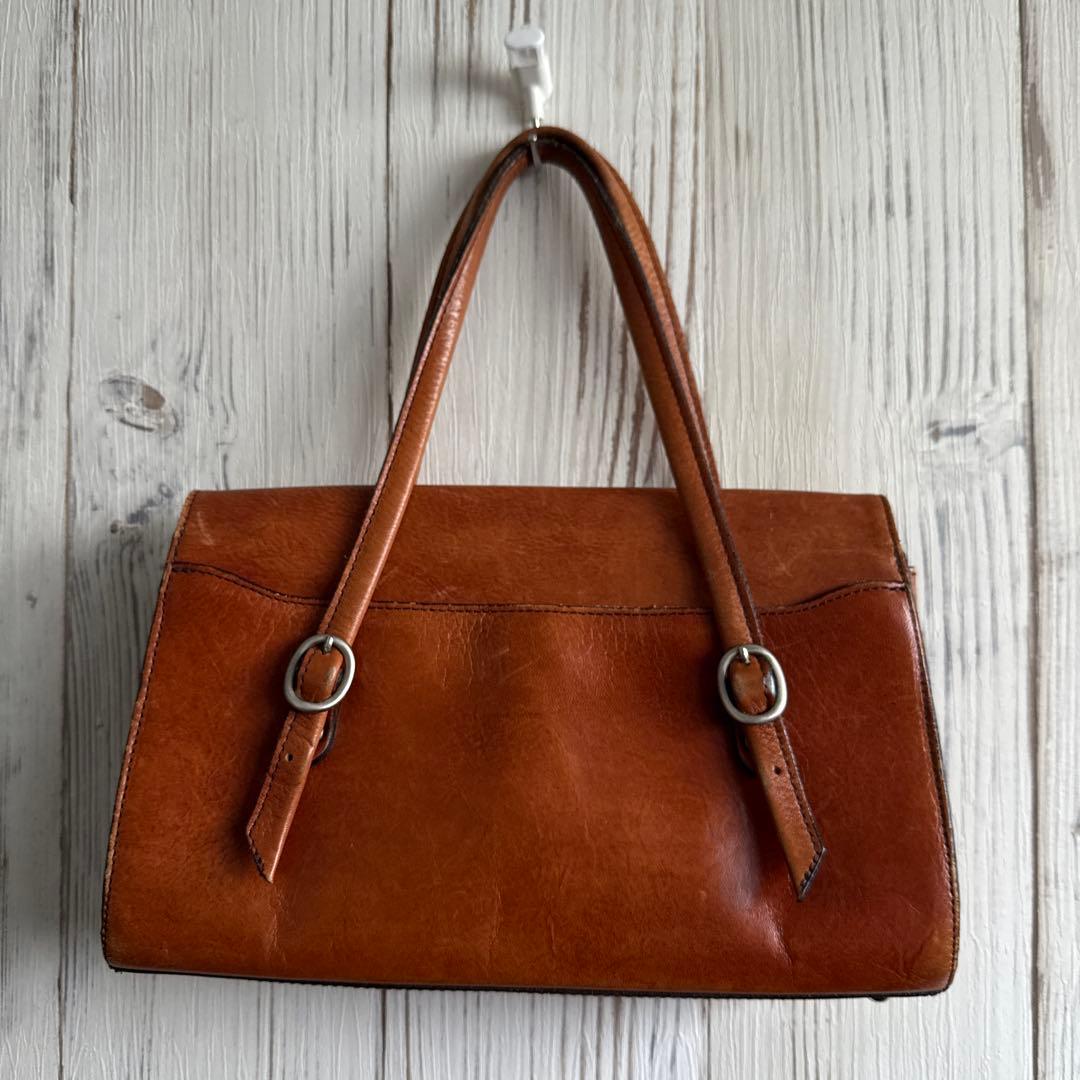 JEAN PAUL GAULTIER レザー ハンドバッグ　ゴルチェ　90s