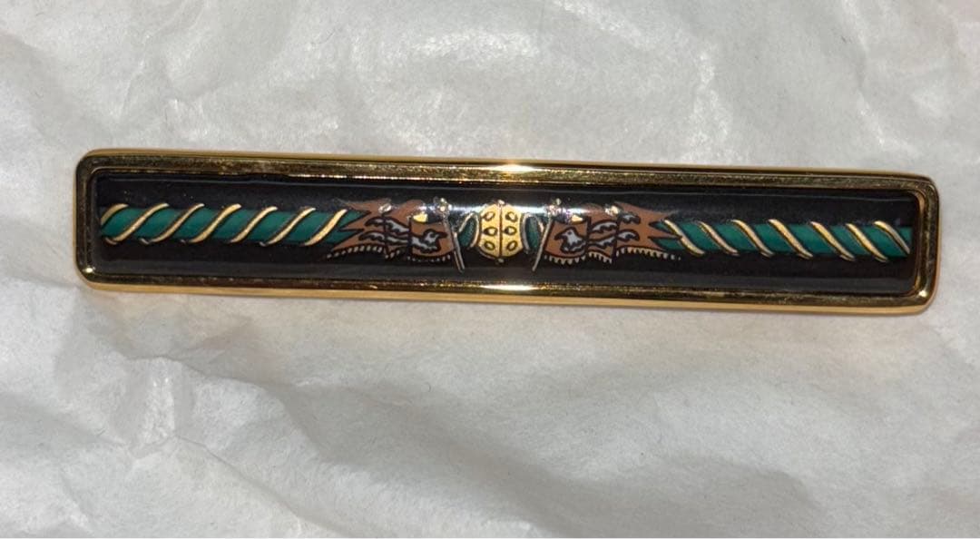 エルメス エマイユ ネクタイピン