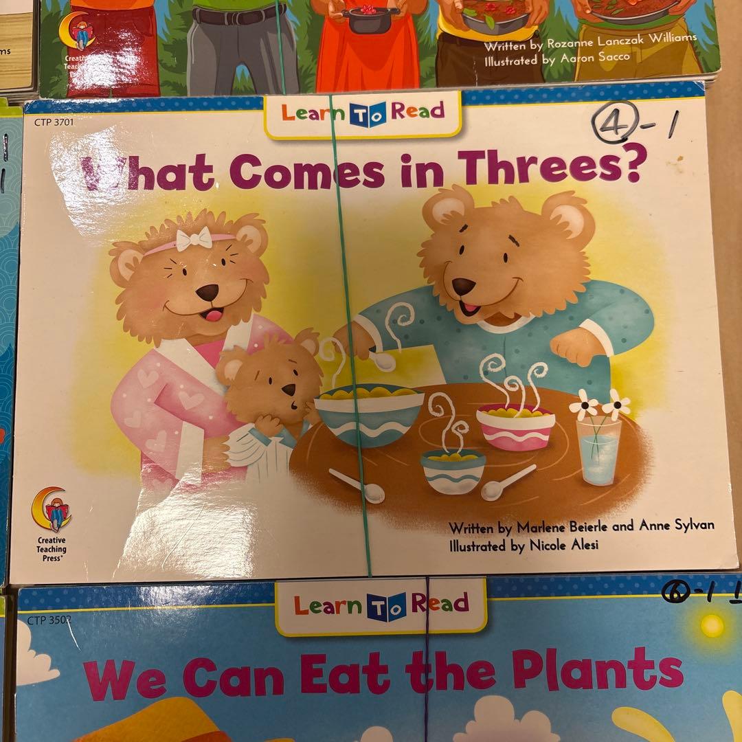 CTP レベル1 Learn to Read 絵本48冊　CD8枚セット